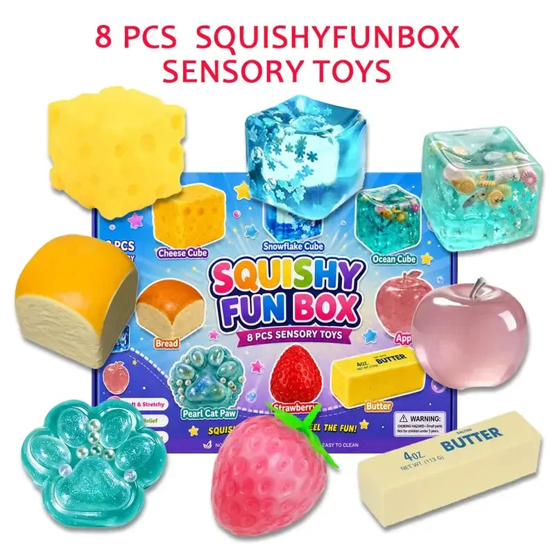 Malt Sugar Squishy Toy Set