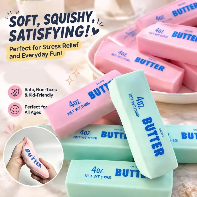 Food Shaped Squishy Fidget Toy Set