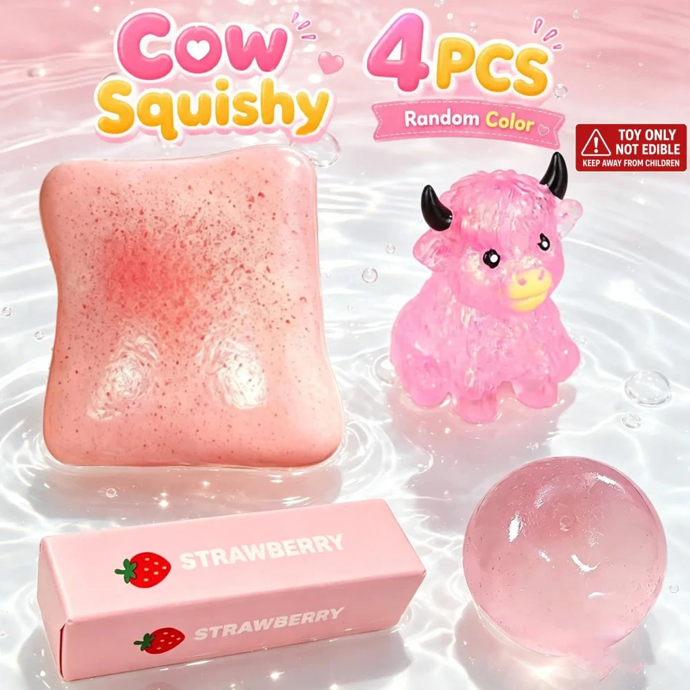 Cheese Candy Squeeze Toy Set